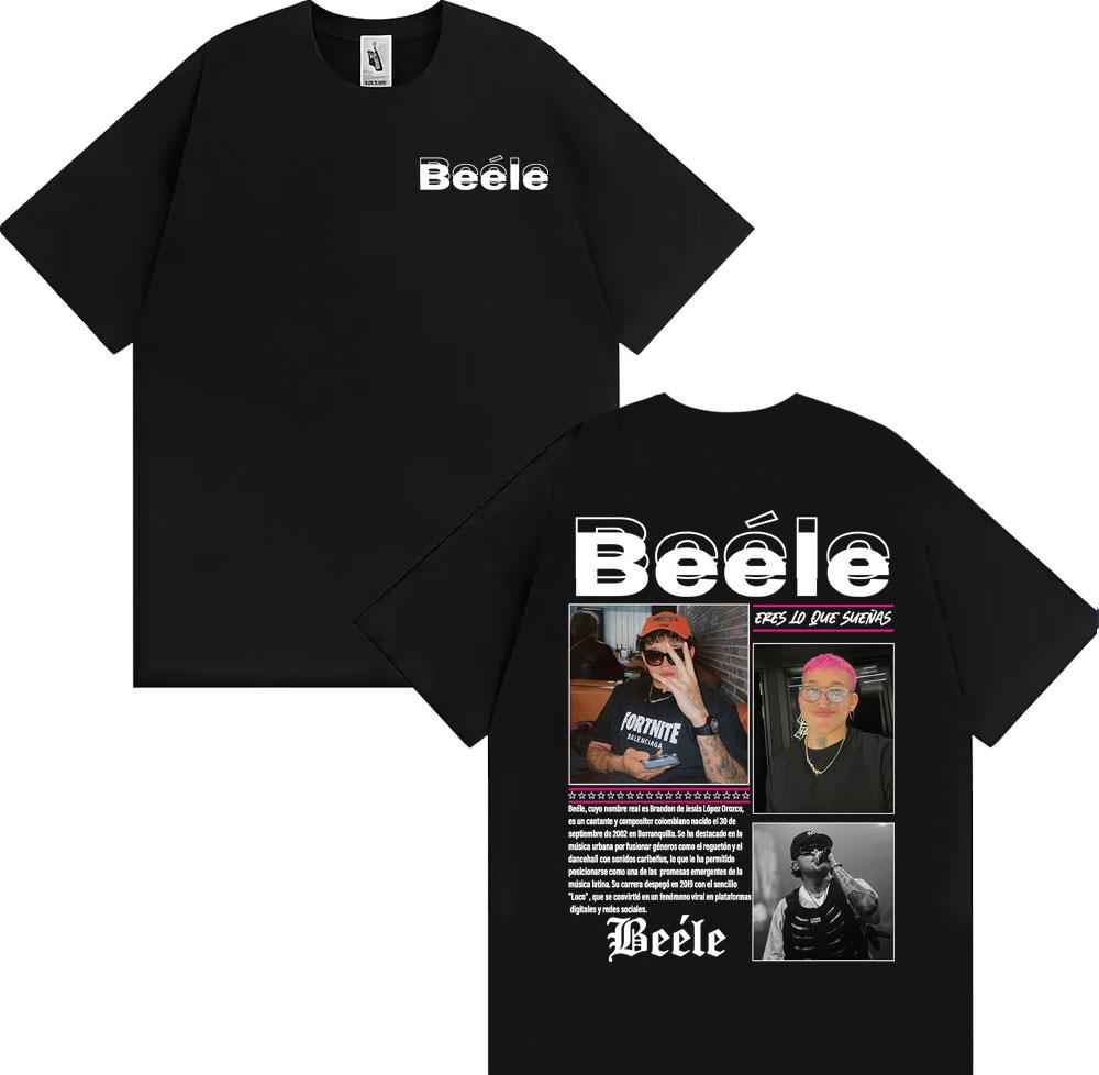 2025 Summer Rapper Biller Album Tour Merch Tshirt Mens Hiphop Pop Street Tshirt 100 Cotton Oversized Street Clothes