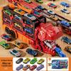 Dinosaur Deformation Toy Car Set - Triceratops & Tyrannosaurus Rex
