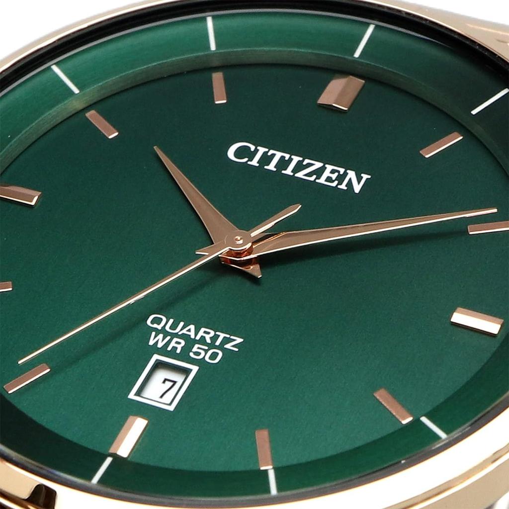 CITIZEN Quartz Watch Green Rose Gold Overseas Model [Citizen] Men's BI5123-52X [Item]