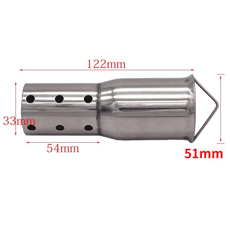 

NEW Universal 51mm Catalyst DB Killer baffle for Motorcycle Exhaust Muffler Silencer Noise Sound Eliminator For Off Road Bike