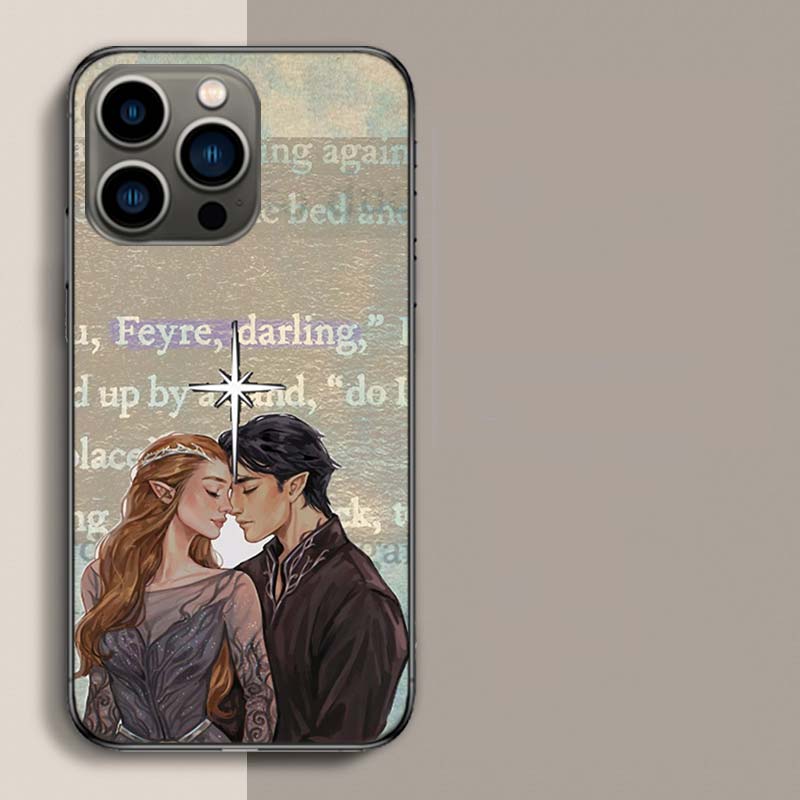 Acotar A Court of Mist and Fury Phone Case For Iphone 17 Air 15 Pro 14 Plus 16 Pro Max 17E 16E 12 13 Mini 11 Cover Cute Fundas