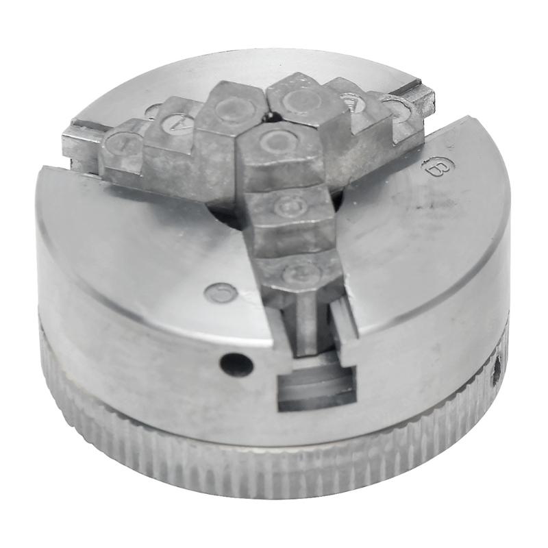 Comapct Zinc Alloy 3-Jaw Lathe Chuck with Large Clamping Range in Machine Tool Accessories Fitting for Electric Drill