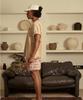 LAZYYY Cream Patch Supima T-Shirt