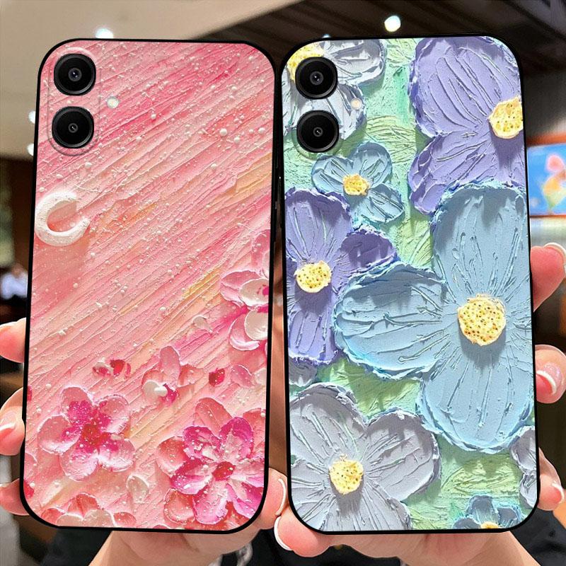 Für Samsung A16 A06 4G 5G Hülle Silikon TPU Handy Fundas Cover Für Galaxy A05 A05s Beliebter Cartoon-Druck Weiches Coque Schutzhülle