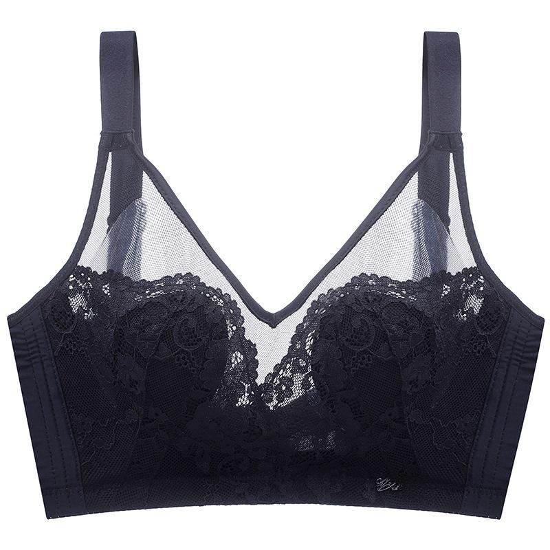 Summer Lace Adjustable Backless Bra with Rabbit Ears Design for Women