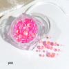 Mermaid Iridescent Nail Art Beads - Glass Rhinestone Half-Rounds for DIY Nail Decoration