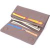 Small Women's Wallet KARYA Wallet 22818 Made of Genuine Leather Beige