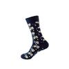 5 Pairs Colorful Mushroom World Fashion Personalized Men's and Women's Mid-Calf Socks