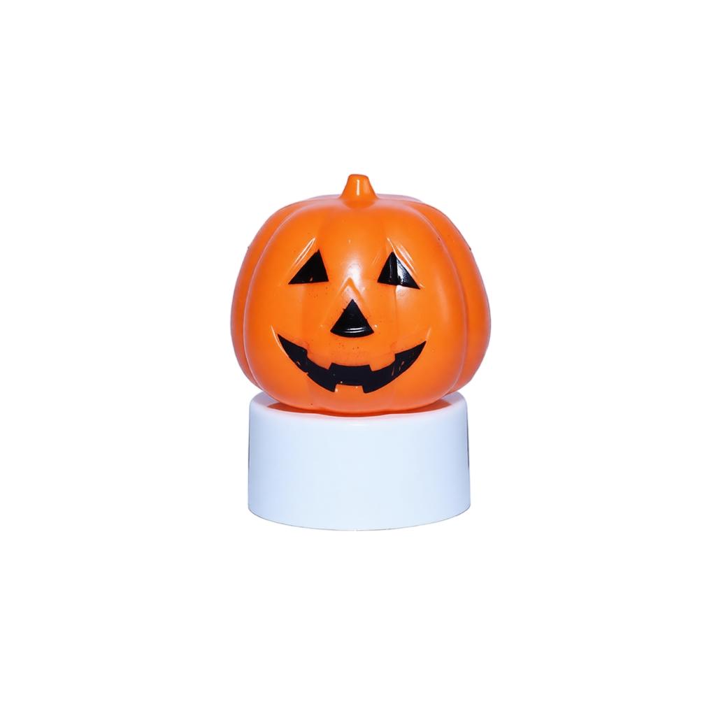 Halloween Ghost Light Decoration LED Candle Ghost Figurine Party Tabletop Ornament Halloween Festival Haunted House Accessory