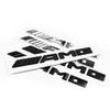 For Mercedes Benz 3D ABS Car Rear Trunk Badge AMG Letters Sticker For Mercedes Benz AMG A B C E G CLA C63 C63S E53 GT SLK W176 W