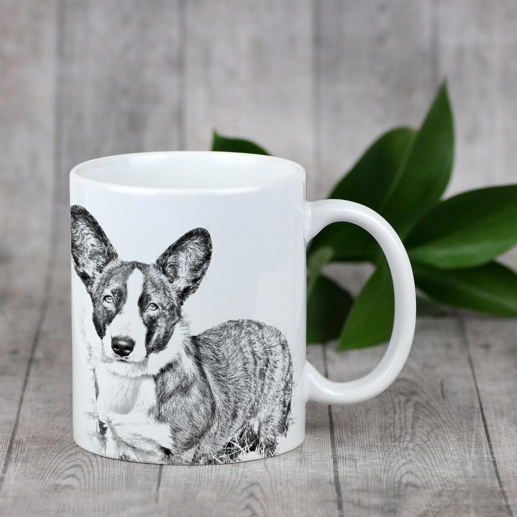 Cardigan Welsh Corgi - kubek z psem, uroczy kubek z grafiką, prezent z Twoim zdjęciem od marki Art-Dog