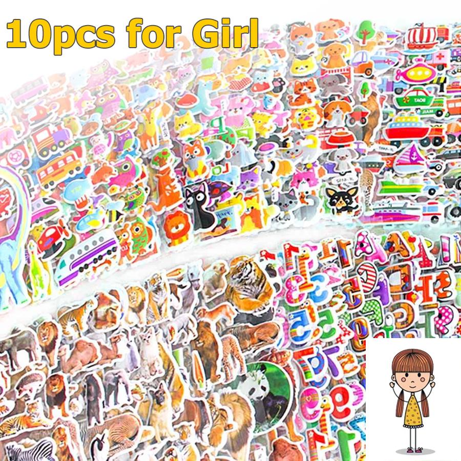 10-40 Stück Cartoon Blasen Aufkleber Mehr als 100+ Stile Zufällige Lieferung DIY Dekoration Graffiti Aufkleber Geschenk für Tagebuch Gepäck