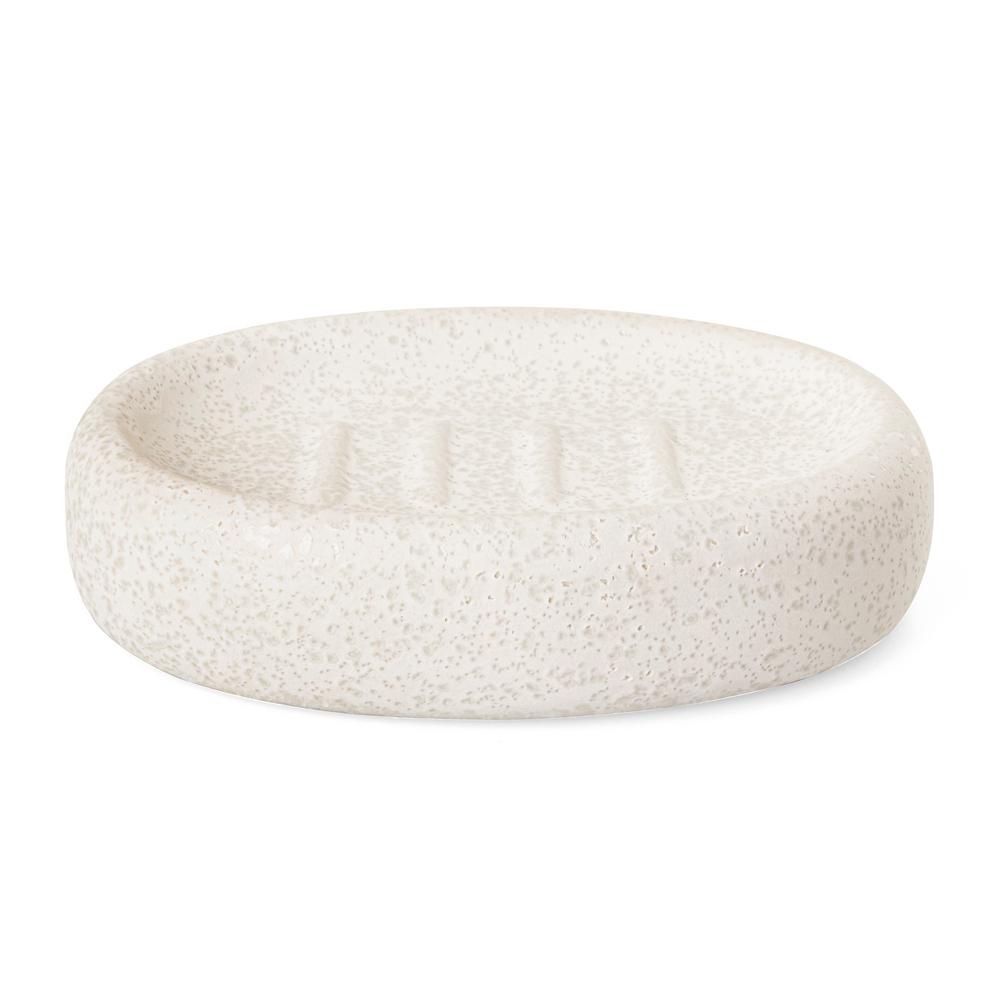 AWD INTERIOR 1914 Bonita soap dish, white stoneware