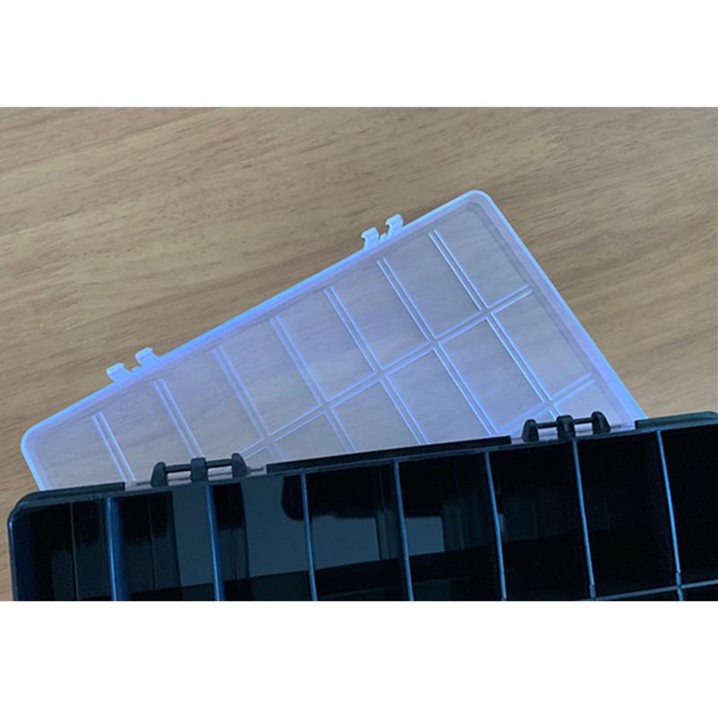 Practical 24 Grids Compartment Plastic Storage Box Jewelry Earring Bead