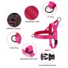No Pull Dog Harness Reflective Nylon Dogs Harnesses Breathable Pet Traning Walking Vests Durable for Small Medium Large Dogs Pug