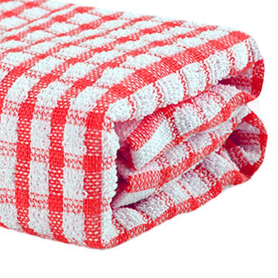 8Pcs/Set Cotton Kitchen Dish Cloth Set Quick Drying Superior Absorbency Dish