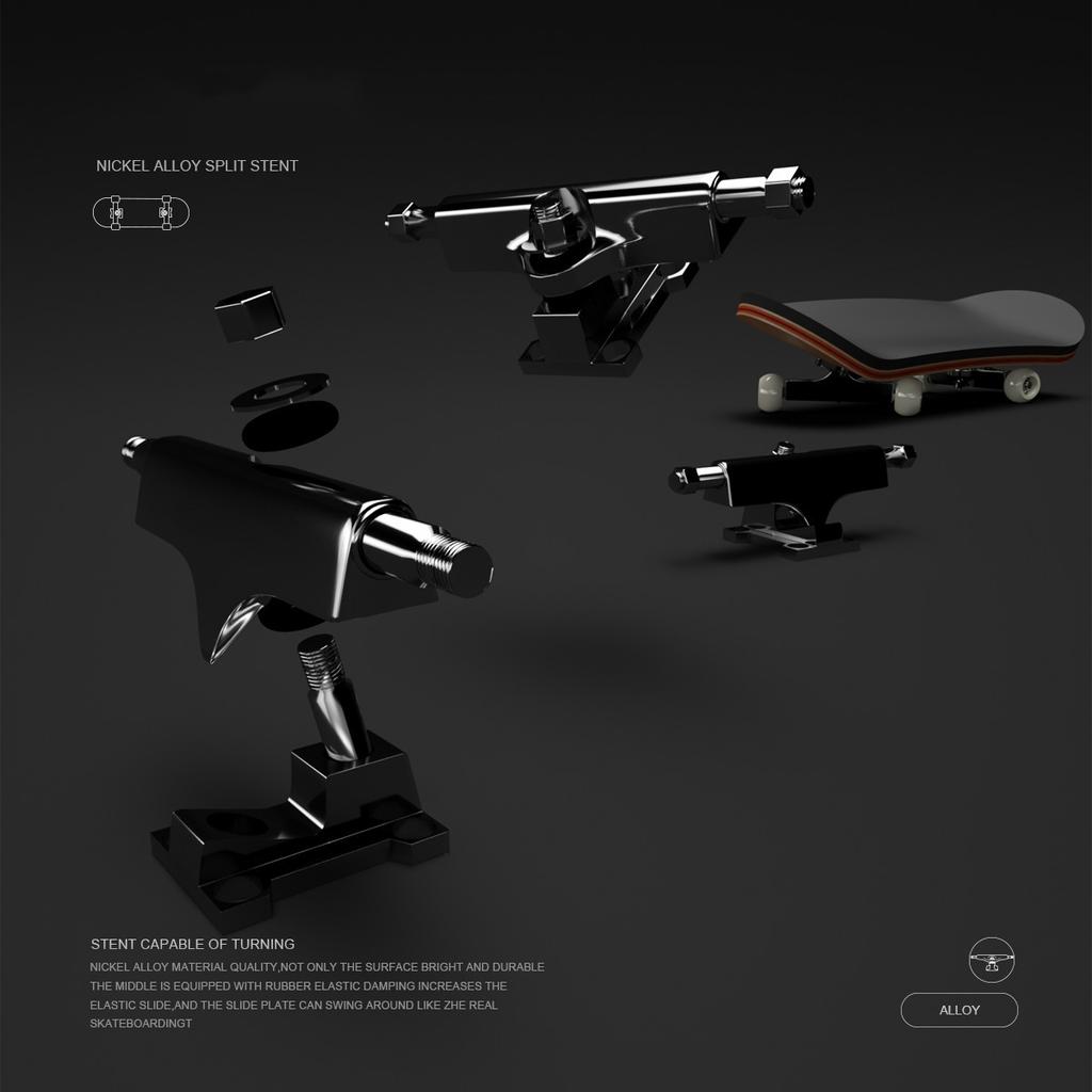 Hračky na hmatník Five Layer Maple Professional Mini Skateboard Fingerboardy Vzdělávací párty dárek pro děti Chlapci Dívka