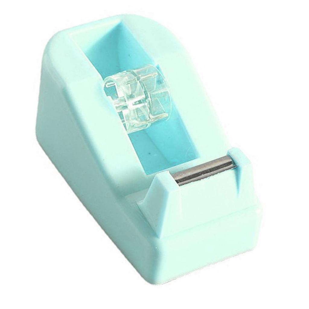 Tischbandabroller 0,79 Zoll Wellendurchmesser Einfache Bedienung Robuster Kunststoff Geschenkverpackungsbandabroller für Familie Büro