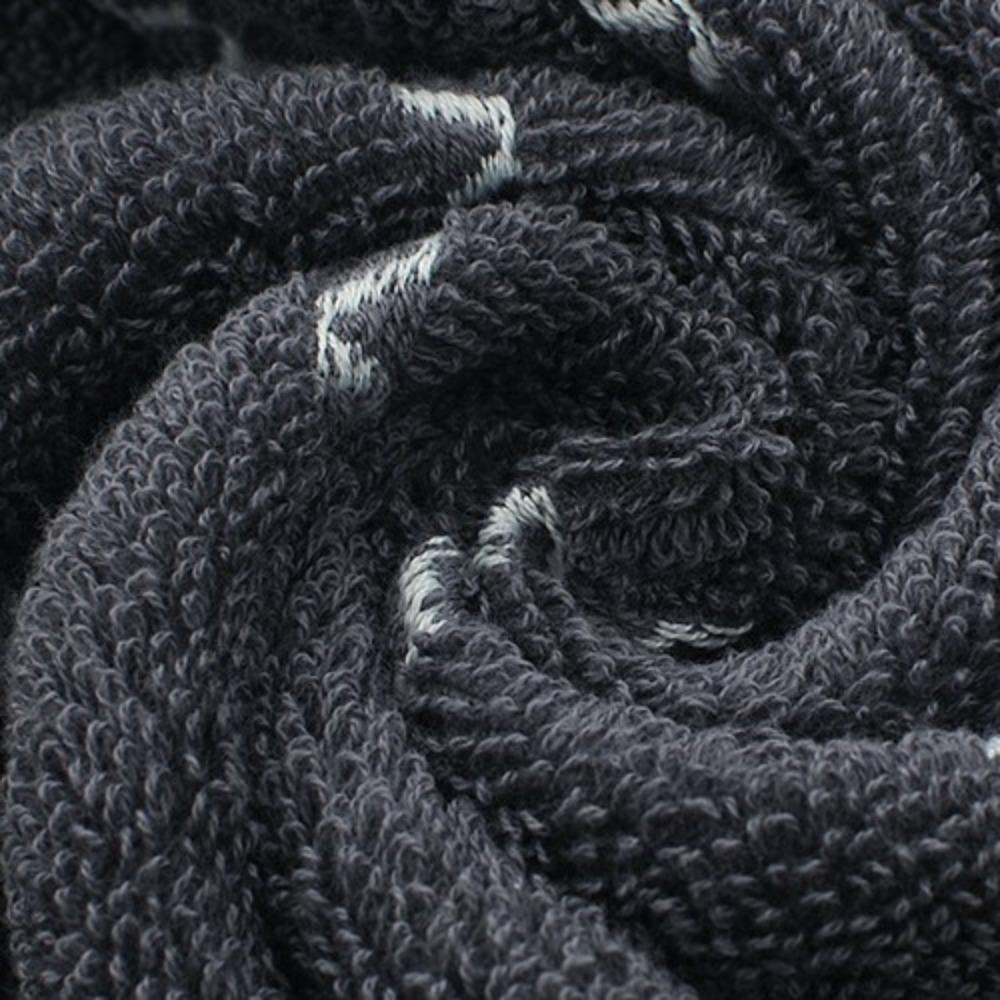 Water pattern pure cotton towel soft absorbent face towel embroidery