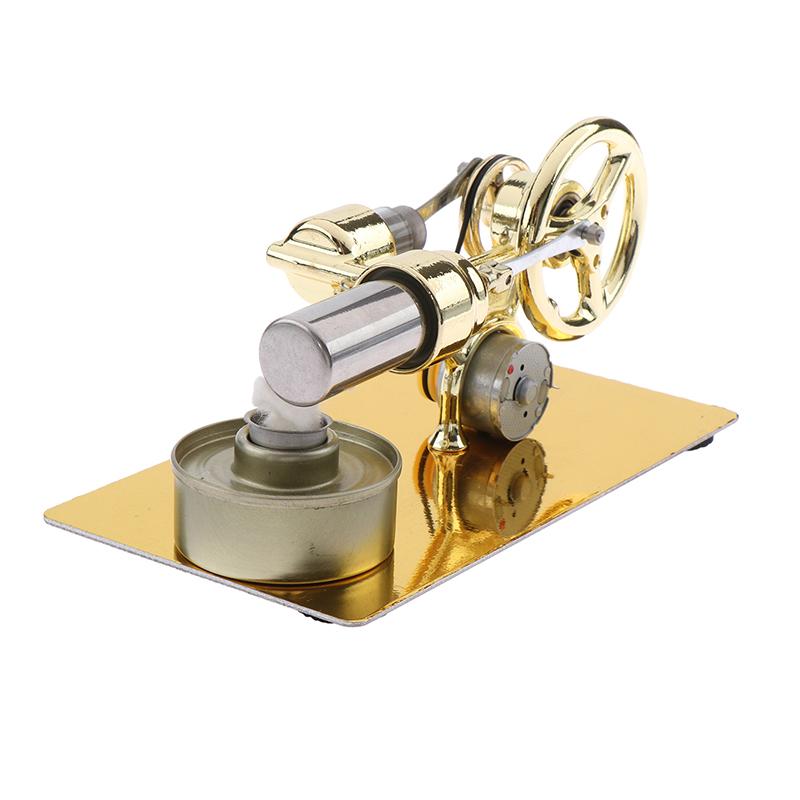 Air Stirling Engine Motor Model Fluid Dynamic Physics Experimental Model Educational Science Toys