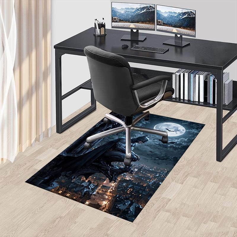 1pc Batman Night Carpet, for Home & Office Decor, Desk Chair Carpet, Festive GiftL1413