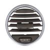 1pcs ABS PC Dashboard Air Vent Outlet Panel Air Conditioner Vent Lever Interior PartsmGauges Black Brown Gray Car Accessories