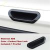 Auto For Ford Kuga / Escape 2013 -  Rear Door Handle Bowl Molding Decor Cover Trim Carbon Fiber / Shiny Exterior Accessories