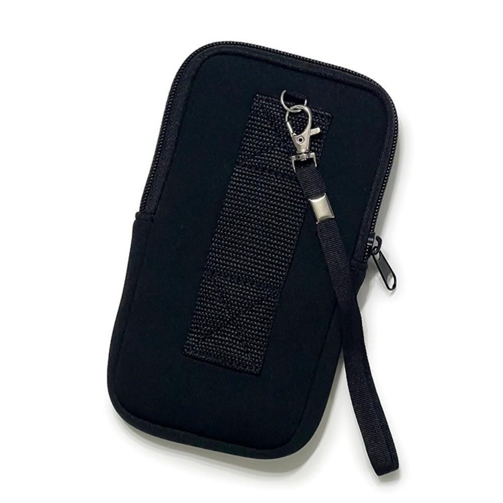 Neoprene Zipper Phone Bag Belt Wearing Phone Bag Pouch  Portable Power Source