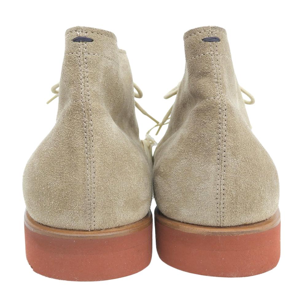 Brunello Cucinelli Herren Wildleder Desert Boots, Beige, Größe 44, MZUCIMC014 Schuhe 44 beigeGebraucht