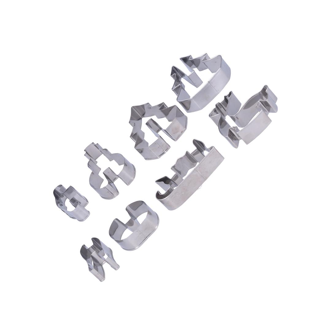 Ausstechformen Edelstahl Keksausstecher für Kuchen Gebäck Dekorationszubehör