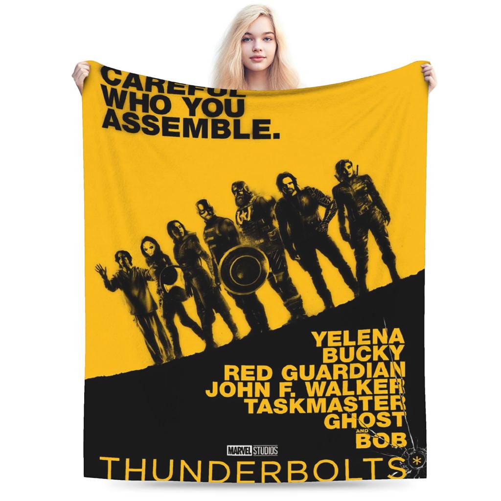 New Yelena Belova Thunderbolts Blankets Ultra-Soft Flannel Comfortable Throw Blanket Machine Washable
