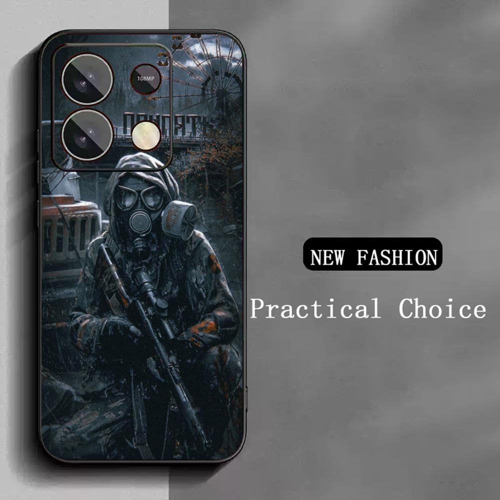 Game Stalker 2 hot pattern design Phone Case For Redmi Note 14 13 12 11 Pro Plus S 5G 14C A3 Soft Black Phone Cover