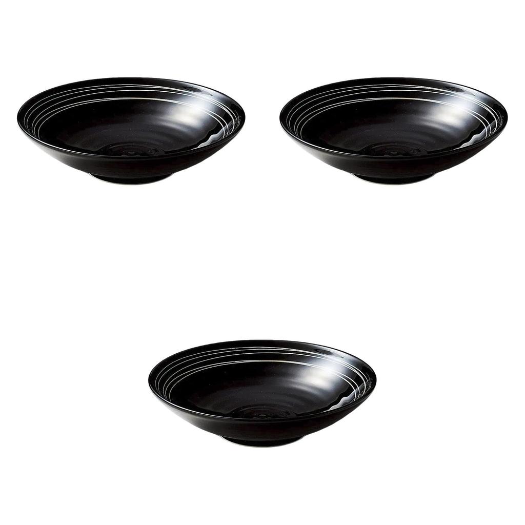 Set of 3 Akirei Cold Noodle Plates x Noodle Plates Setomonohonpo 7.5 [23.1 7cm]