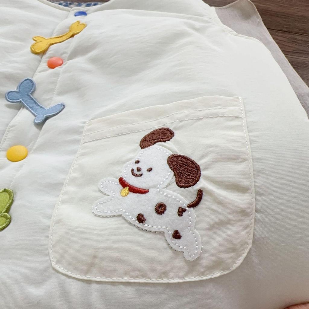 2025 New Girls' Fleece-Lined Vest: Warm, Thickened Autumn/Winter Outerwear for Children