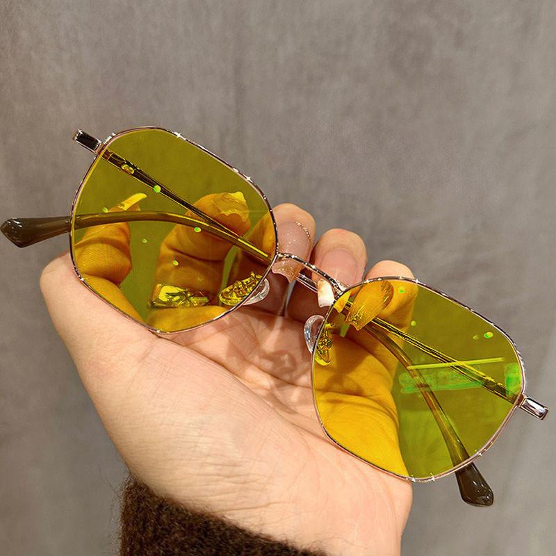 

Night Driving Glasses With Yellow Pc Lenses For Men Business Commuting золотой