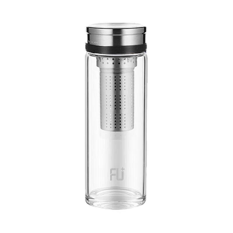 Fuguang Portable Heat-Resistant Glass Tea Cup