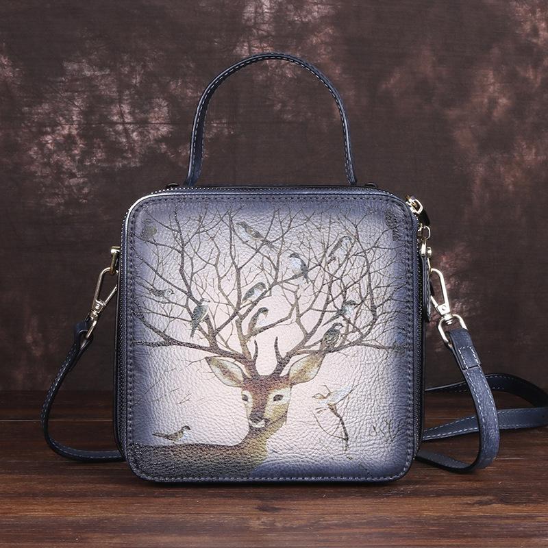 Сумочка из воловьей кожи — фото 4