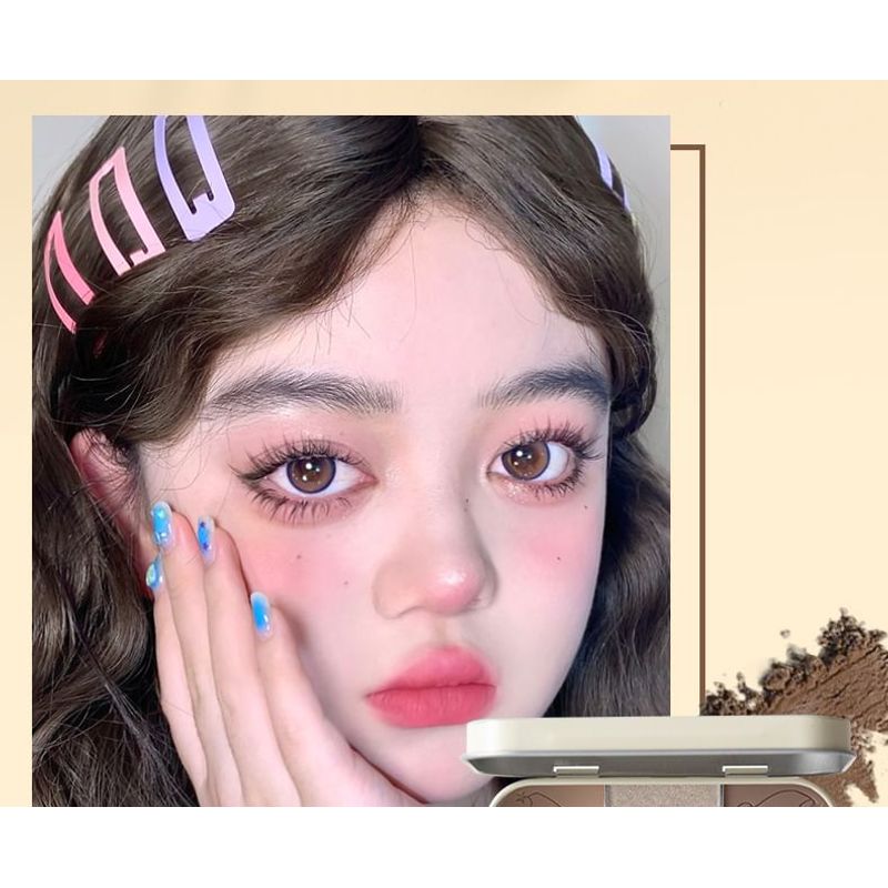 YIGU DIGU - Travel Series Metal Box Eyeshadow Palette #02