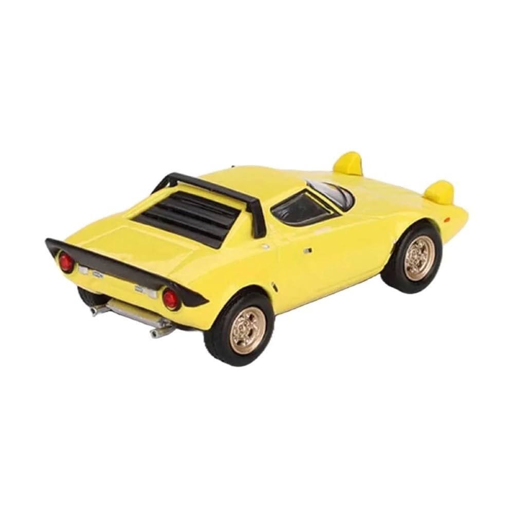 MINI GT 1/64 Lancia Stratos HF Stradale Giallo Fly Yellow (Left-Hand Drive) Finished Product