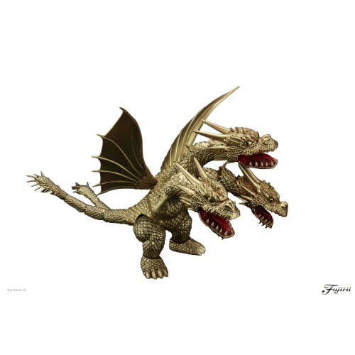 Chibimaru Godzilla Series No. 401 King Ghidorah (1991) 70th Anniversary Version Plastic Model