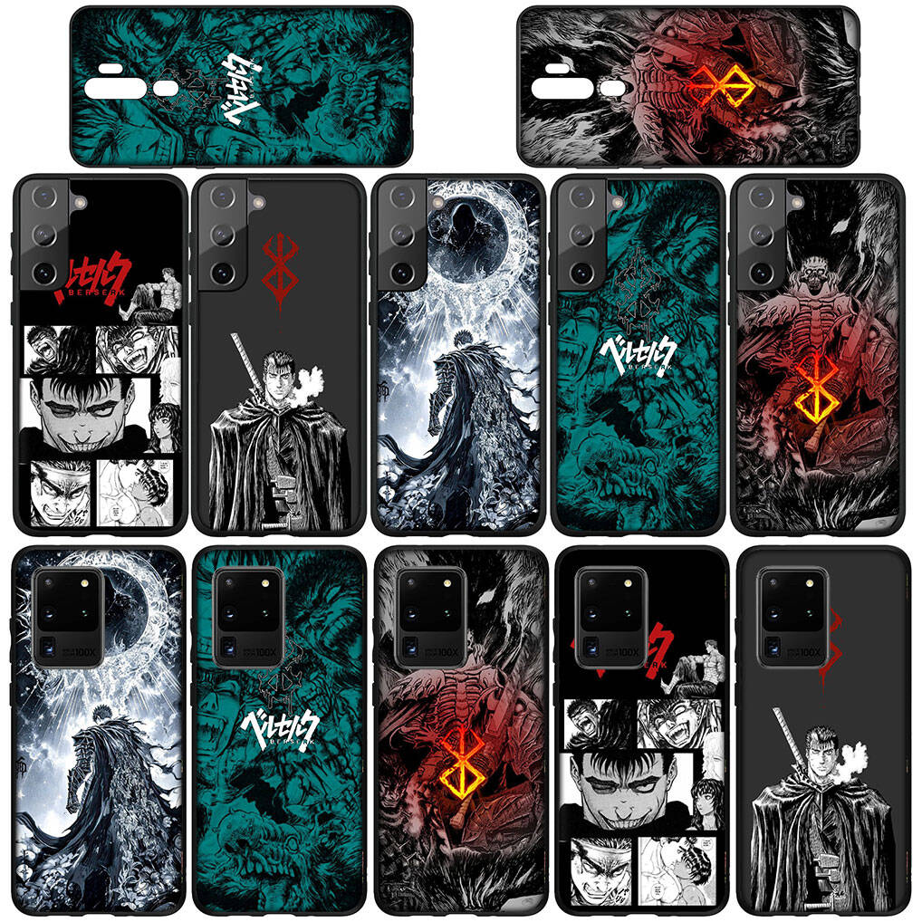 Pour iPhone 17 16 15 Xiaomi Poco F7 F8 X7 X6 F5 C85 C75 C71 M8 Redmi Note 14 13 12 11 Pro Max 14C 13C 15C A3 A4 Coque de téléphone Comics Berserk Guts