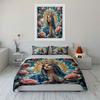 Elegant Religious Outfit For Ceremonies  Kid'S And Adults' Bedroom Decor, Exquisite Three-Piece Bedding Set Gift