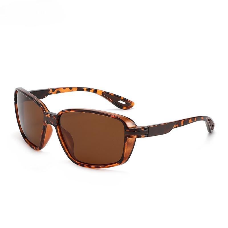 Retro Square Frame Sports Polarized Sunglasses Women's Men's Cycling Hiking Outdoor Travel UV400 UV Protection Trendy Eyewear