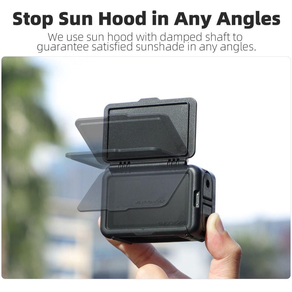 With Sunshade Rabbit Cage 2-IN-1 Protective Frame Case for DJI Osmo Action 5 Pro/4/3