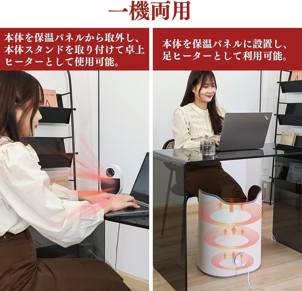 Sumeriy Panel Circular Fan Timer Warming from All Remote Control 3 Level Temperature Heating Saves On Heating Energy Foot Blanket Warm Air Type