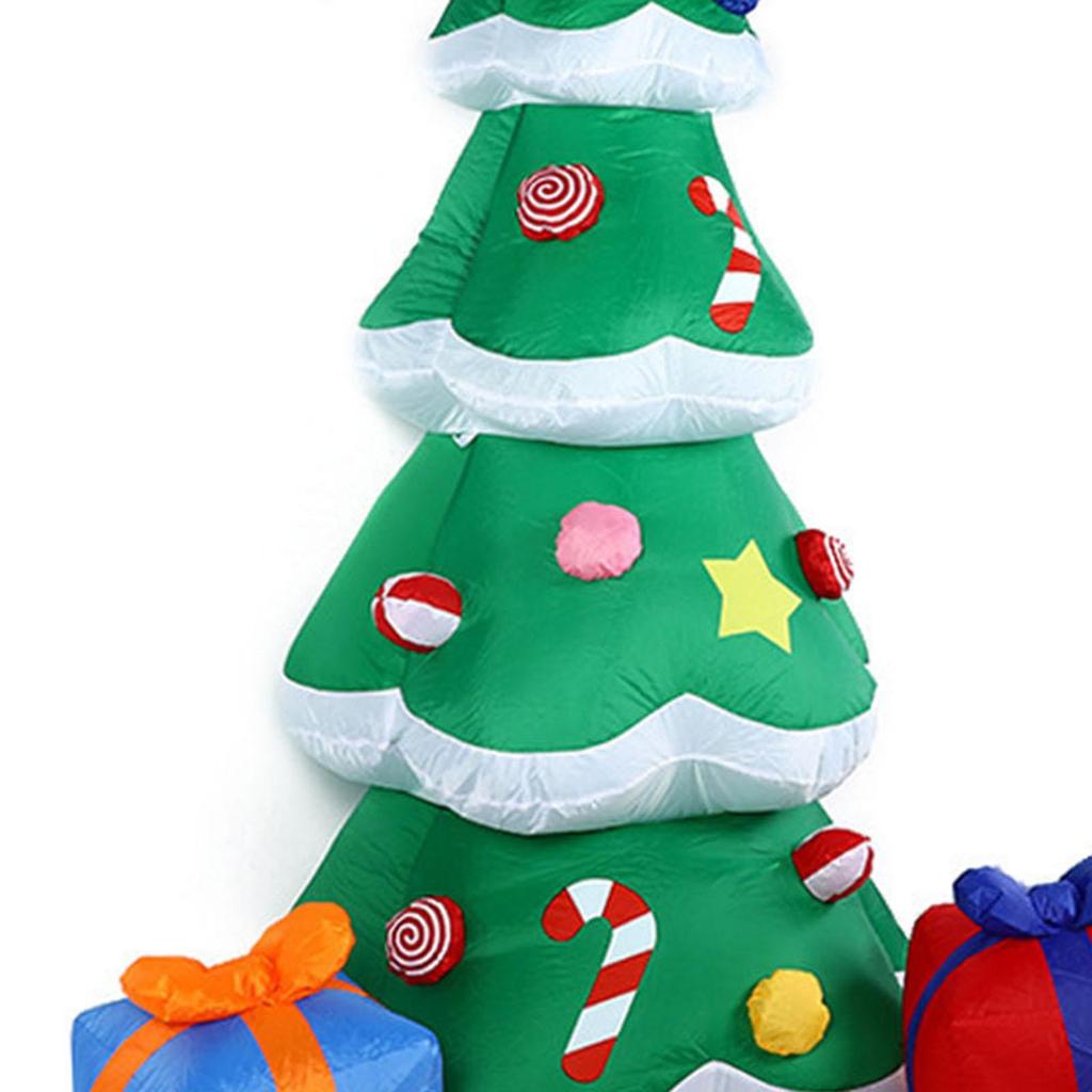 Inflatable Christmas Tree Props Novelty Star Treetop for Party Patio Wedding