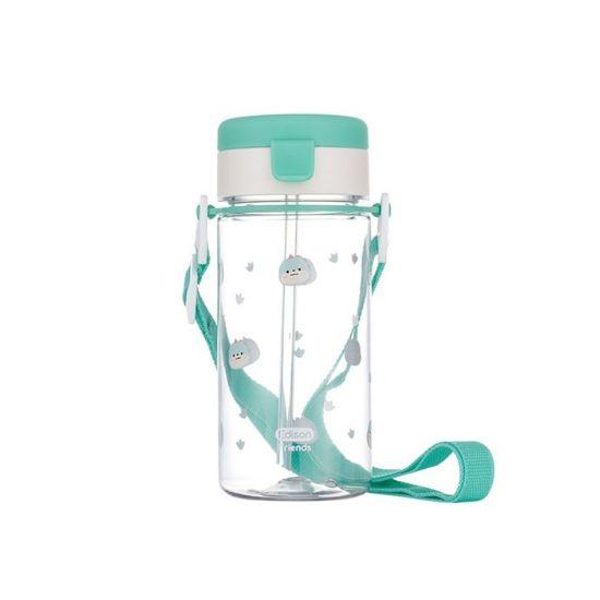 Edison Friends Ecozen Straw Cup - 350ml Spill-Proof