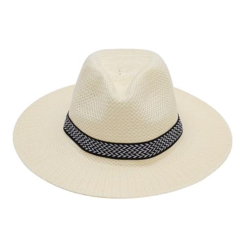 Farmer Straw Hat Summer Outdoor Men's Sunscreen Panama Breathable Hat Mens Fishing Cap Middle-aged and Elderly Sombrero