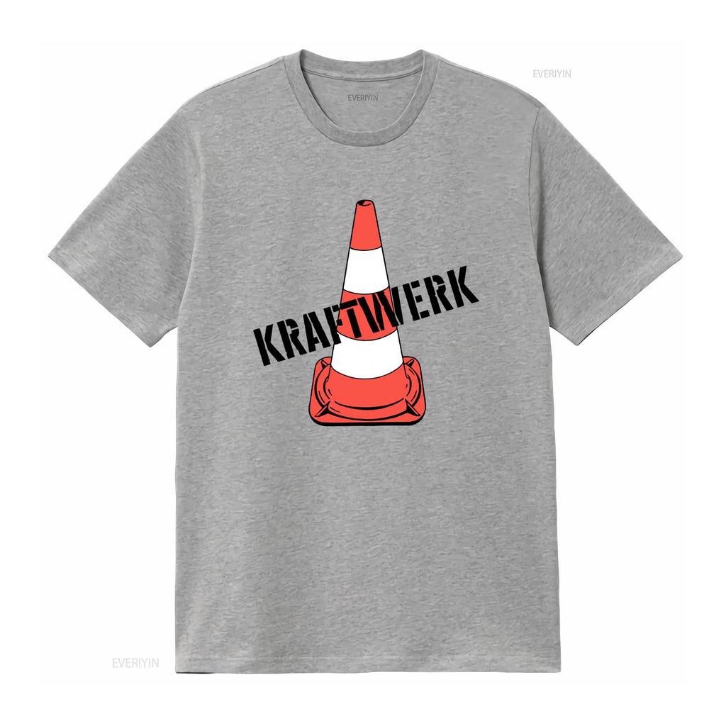 Kraftwerk Cone T Shirt Ideal For Unisex And Ladies Fashion Streetwear Top Vintage Fashion Top For Everyday Wear Stylish
