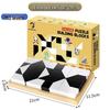 Educational Building Block Puzzle for Ages 3-10: Black and White Thinking Skills for Boys and Girls